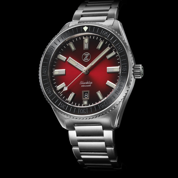 Blacktip 200m Diver Frost – Zelos Watches