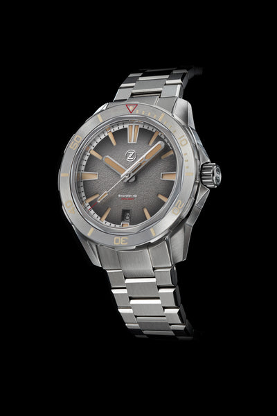 Swordfish 40mm SS Desert Grey – Zelos Watches