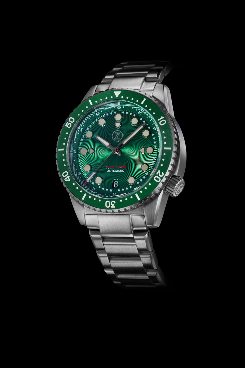 Mako V2 500m Diver Steel Emerald Green