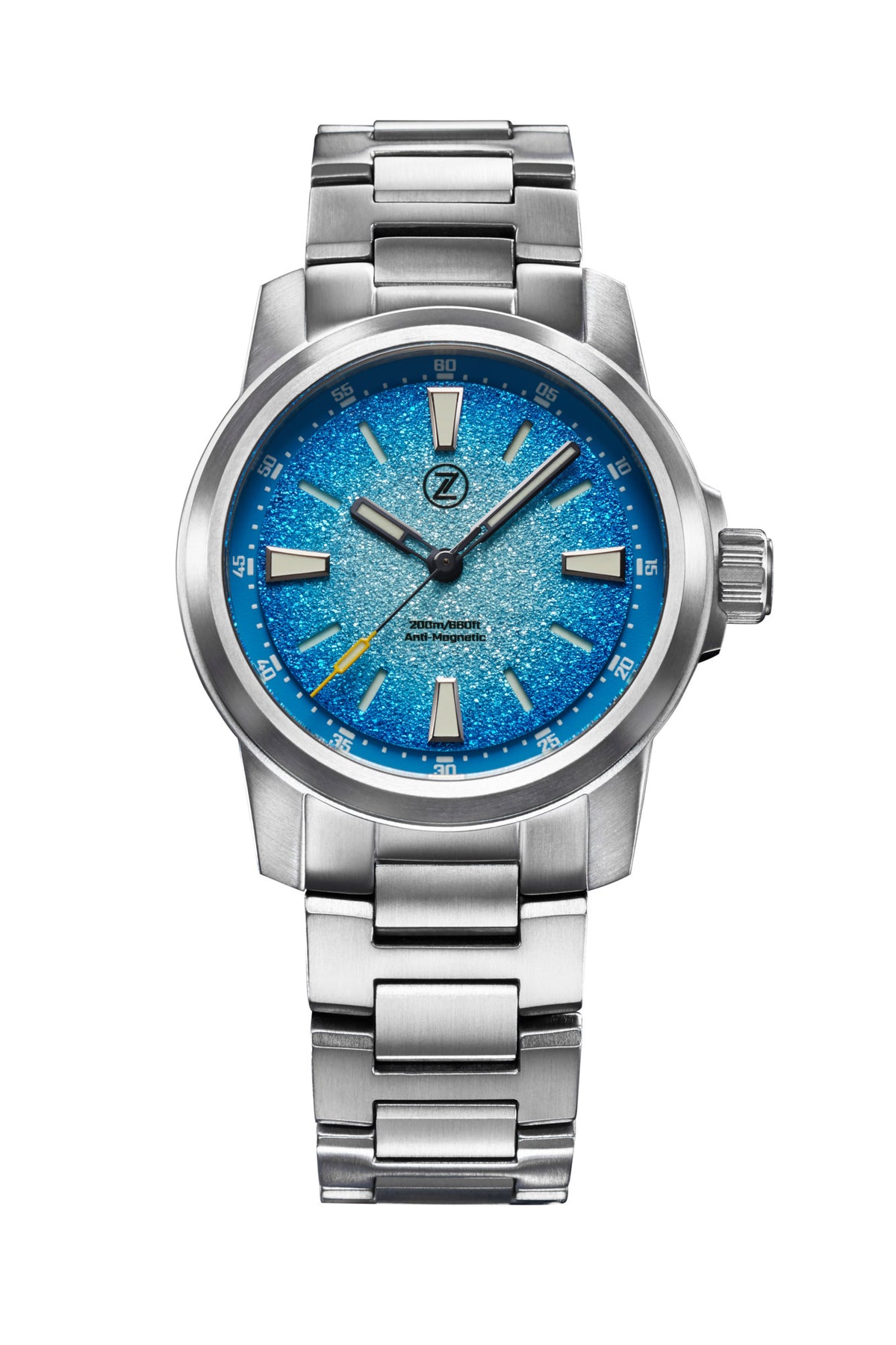 Aurora Field 38mm Ti 'Ice Blue' – Zelos Watches