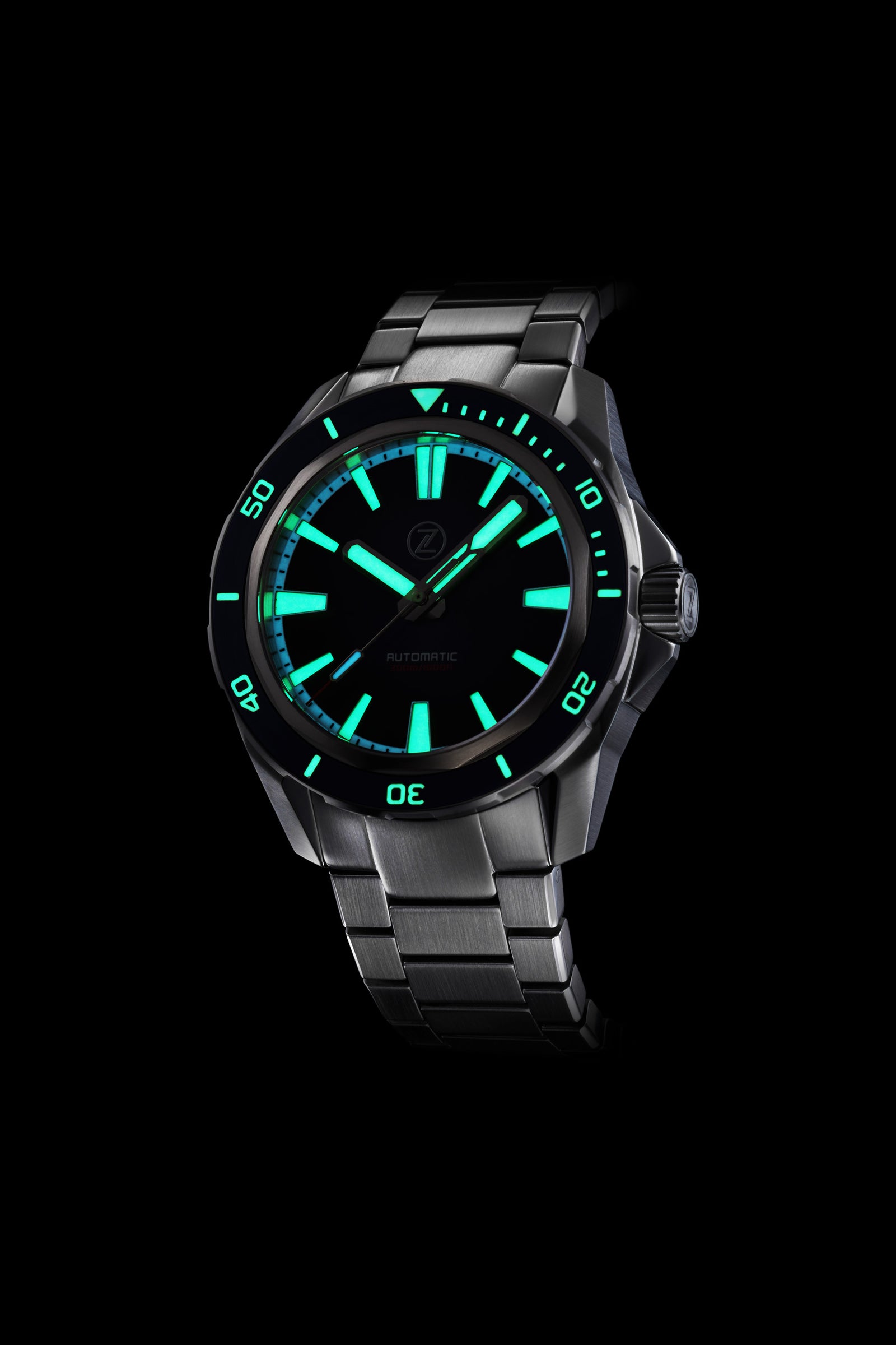 Swordfish V2 300m Diver Seiko NH35 Black Sand – Zelos Watches