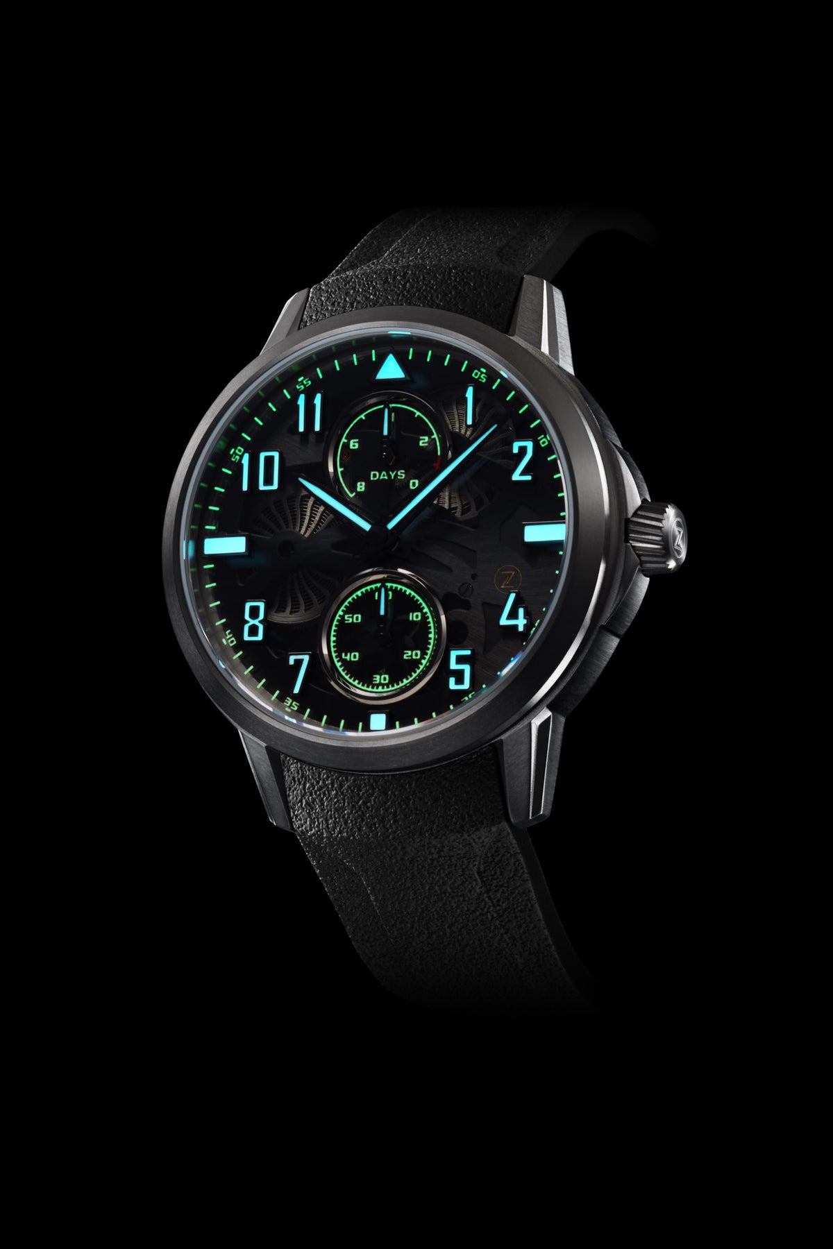 Mirage 8 Days Titanium 'Azure' – Zelos Watches