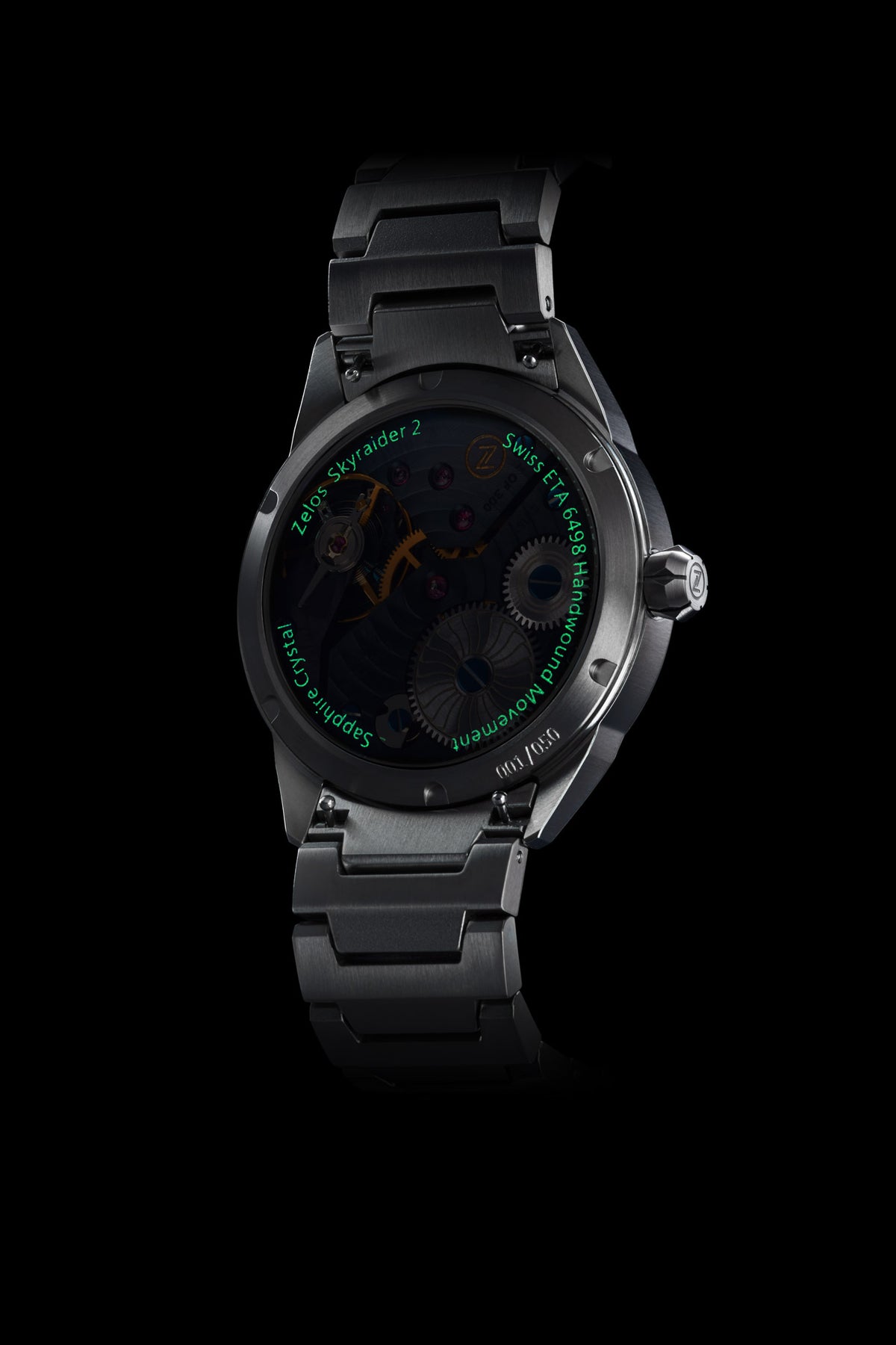 Skyraider 2 Ti Frost – Zelos Watches