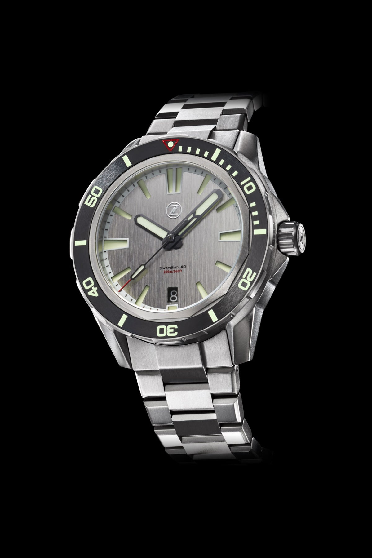 Swordfish 40mm Ti 'Satin' – Zelos Watches
