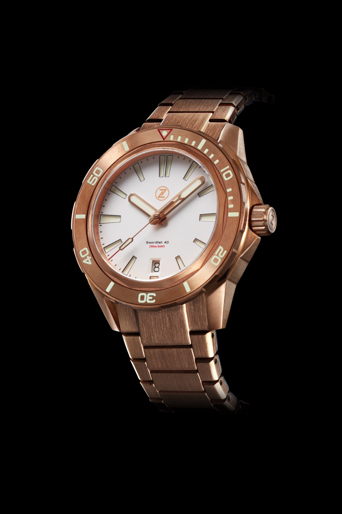 Bronze Bracelet (Fits Bronze SF40 only) – Zelos Watches