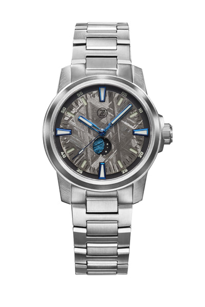 Aurora Moonphase Meteorite – Zelos Watches