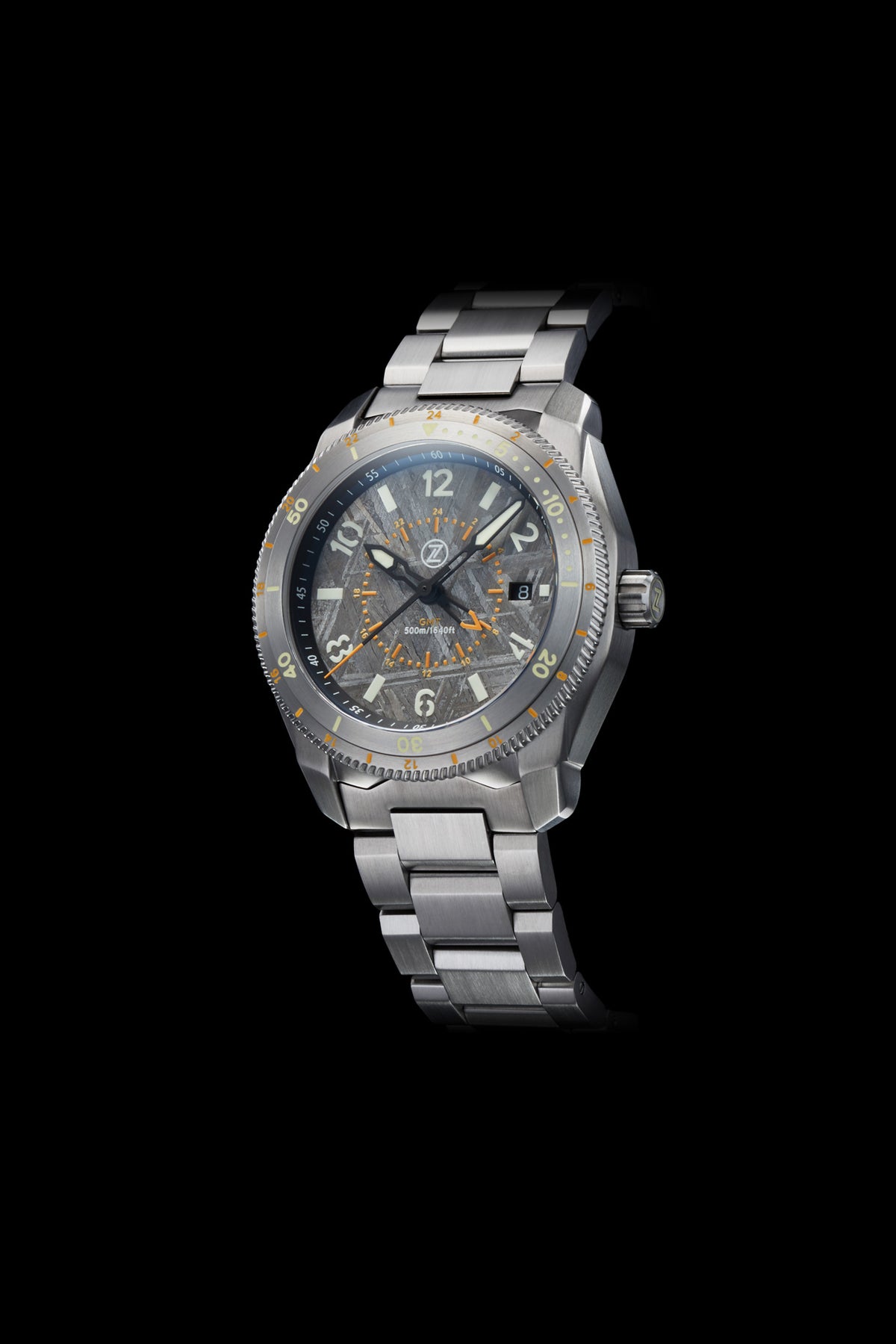 Thresher 500m GMT Meteorite – Zelos Watches