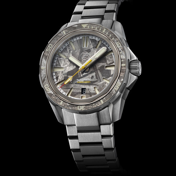Swordfish Ti 42mm Meteorite – Zelos Watches