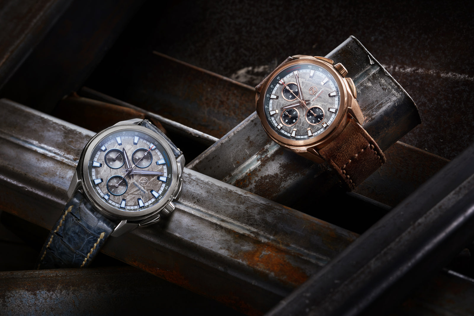 ZX-6 Meteorite automatic Chronograph – Zelos Watches
