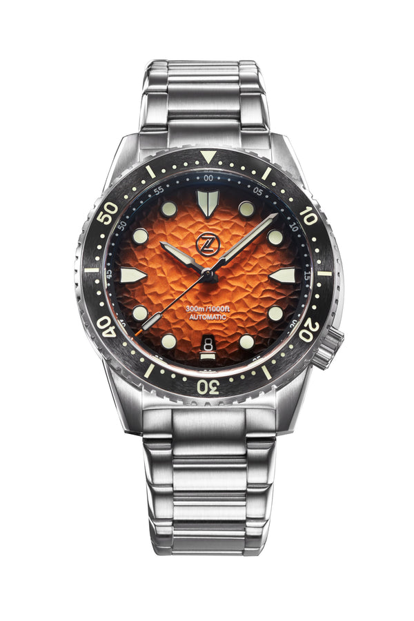 Mako 300m Diver 'Hammered Orange'