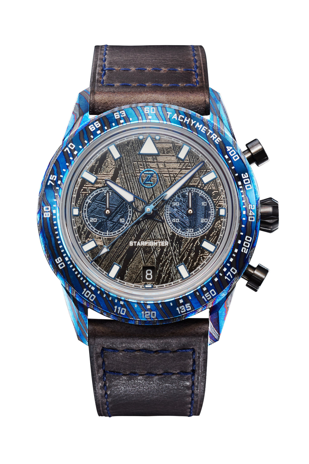 Starfighter ZircTi Chronograph 'Meteorite' Limited Edition – Zelos