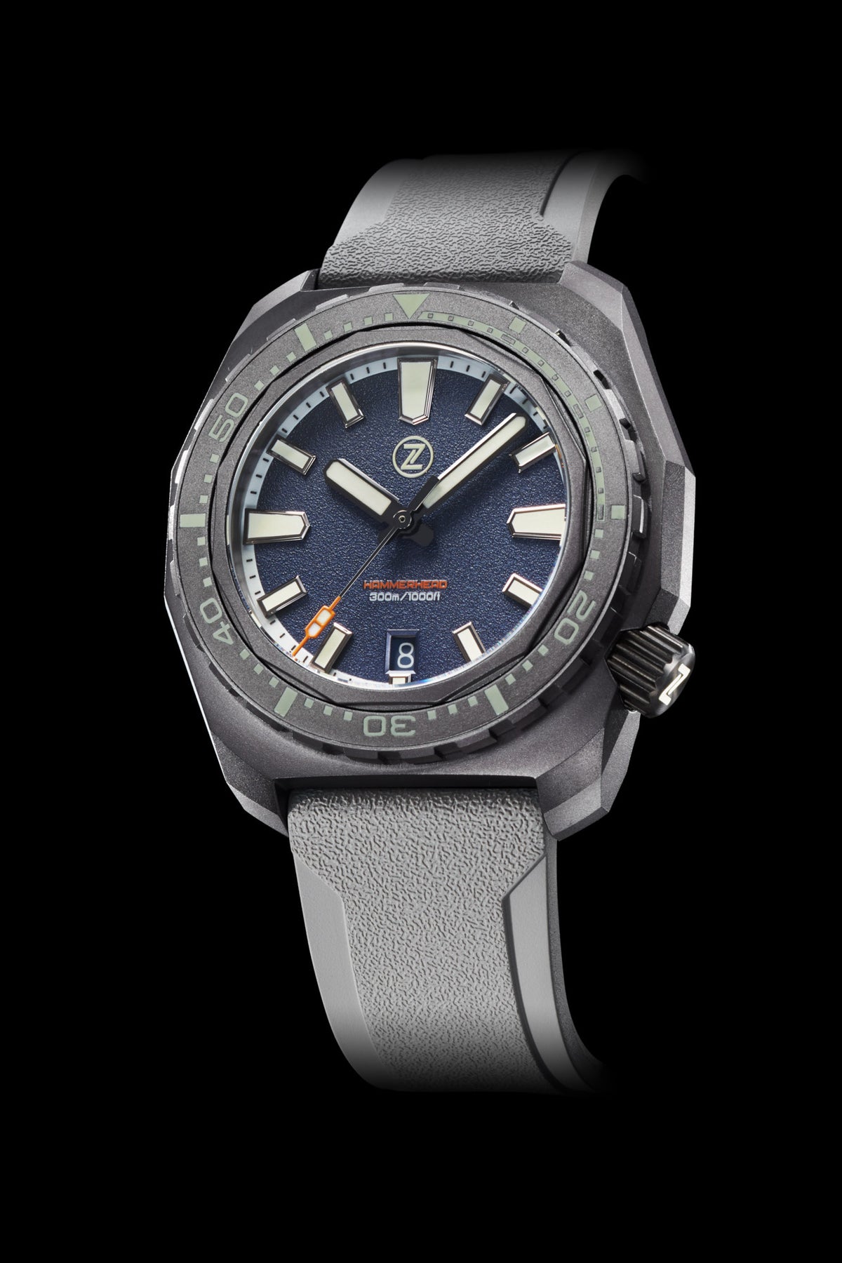 タツロ Zelos Hammerhead V3 TI Red Tiger's Eye - SeriousWatches.com