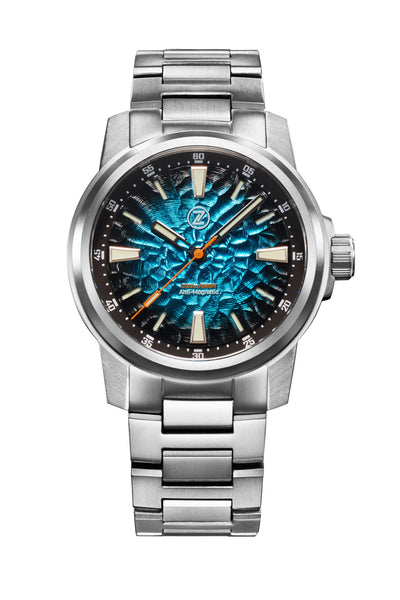 Aurora Field 42mm Ti 'Teal' – Zelos Watches