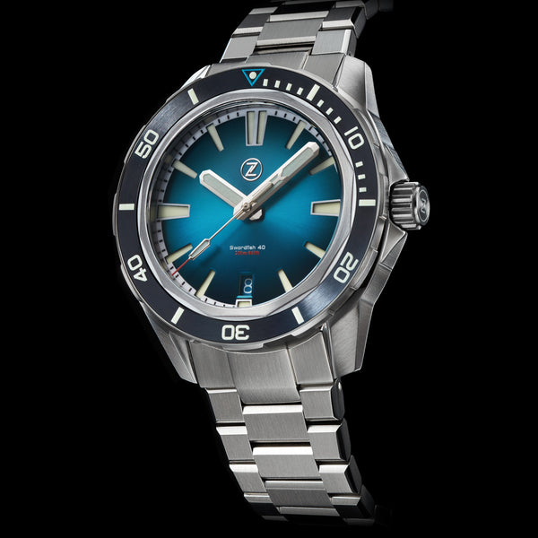 Swordfish 40mm SS Teal