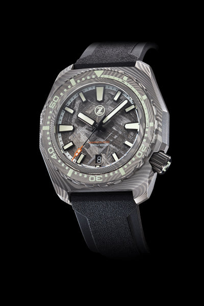 Zelos Watches ゼロス Hammerhead ハンマーヘッド V3 Hammerhead V3 300m Ti 'Granite' – Zelos Watches